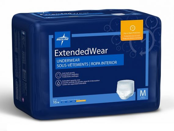 Medline Protection Plus Pull Up EC Pants Medium Waist 71 102cm